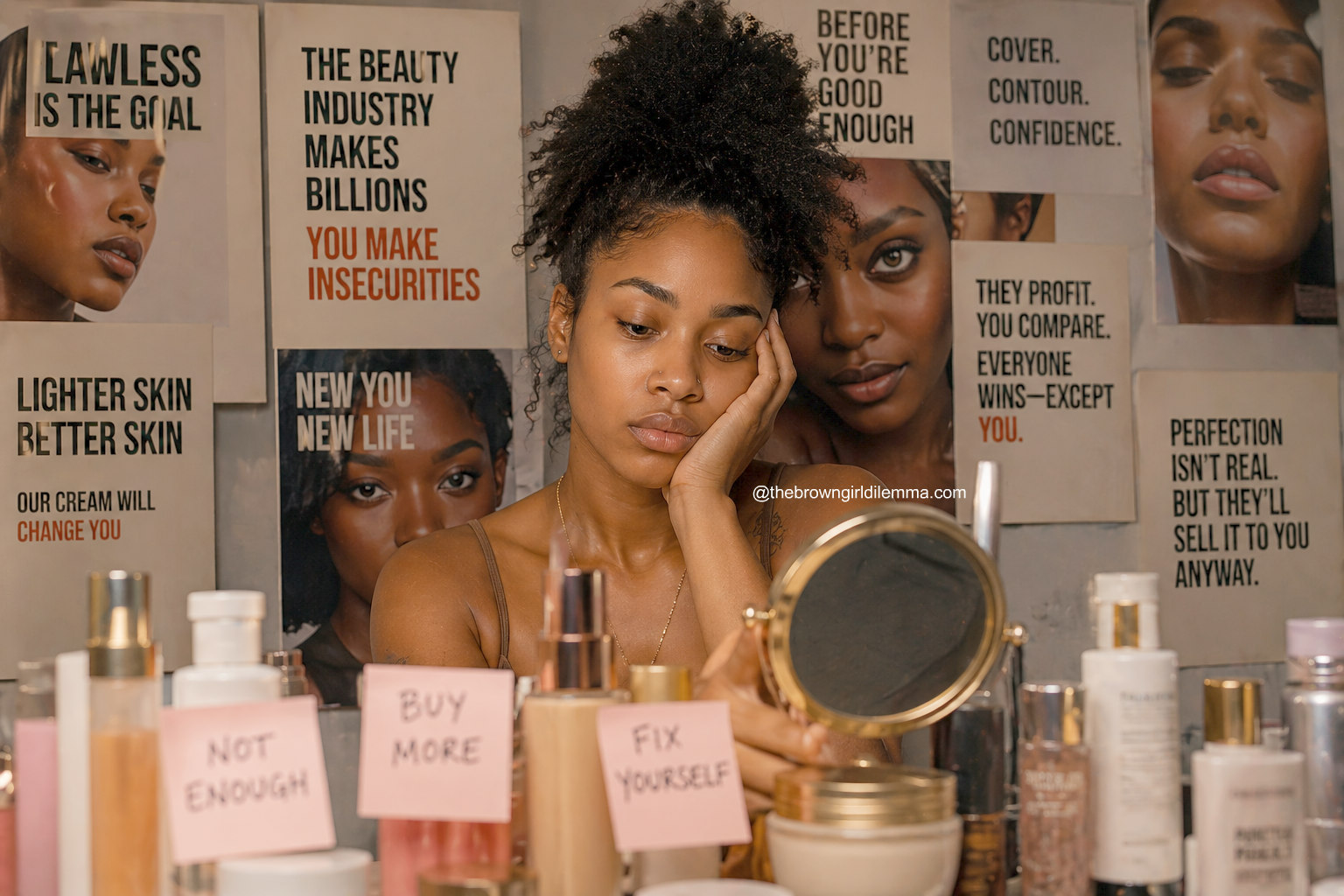 The Economics of Beauty: Why Insecurity Sells | THE BROWN GIRL DILEMMA